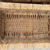 Vintage rattan chiffonier