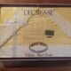 Old yellow and white lace bedding set from the Duchesse brand, 100% cotton
