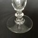 Glass oil lamp blows on foot shower