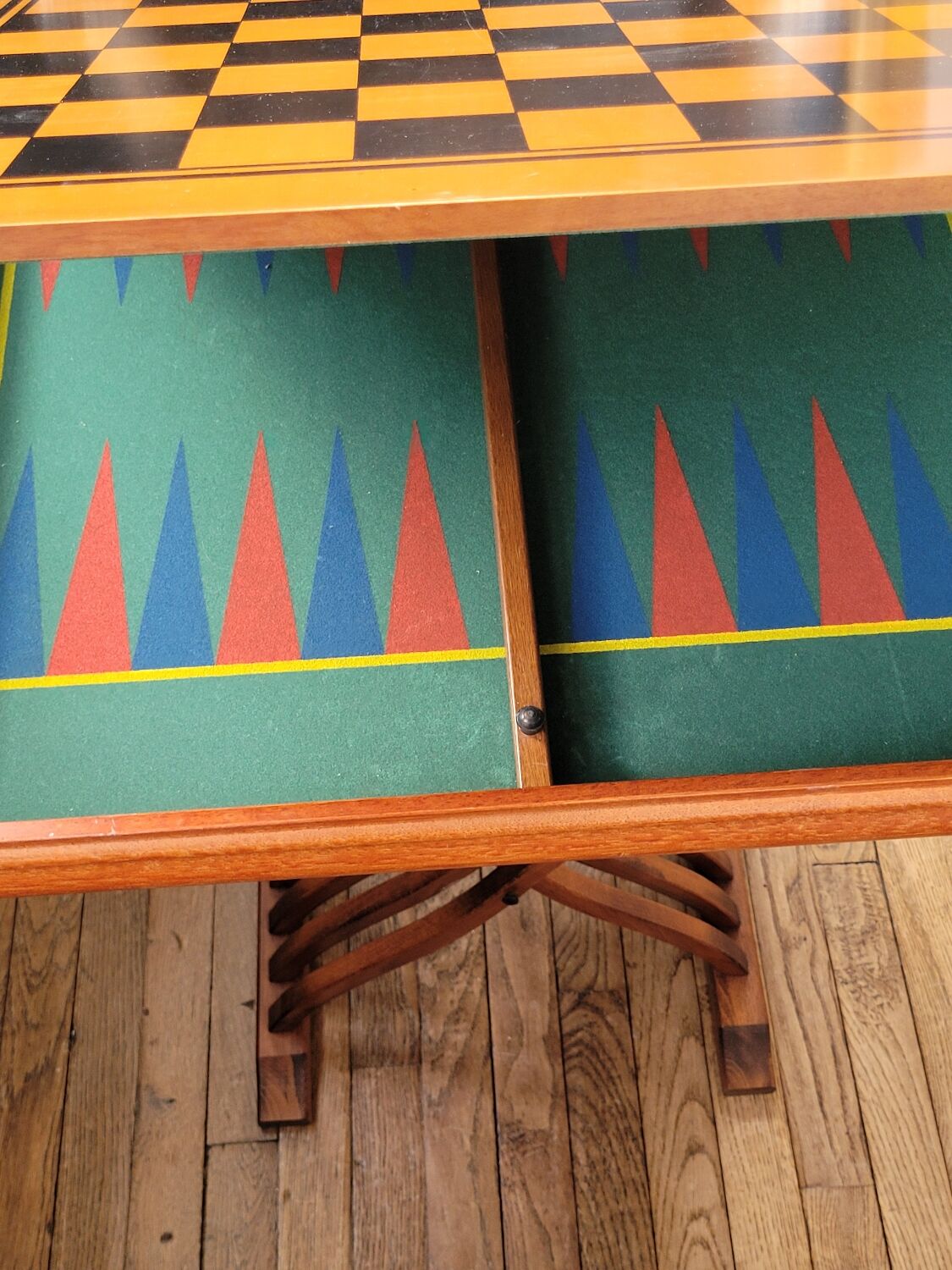 Set gaming tableacec armchairs Dagobert 1930