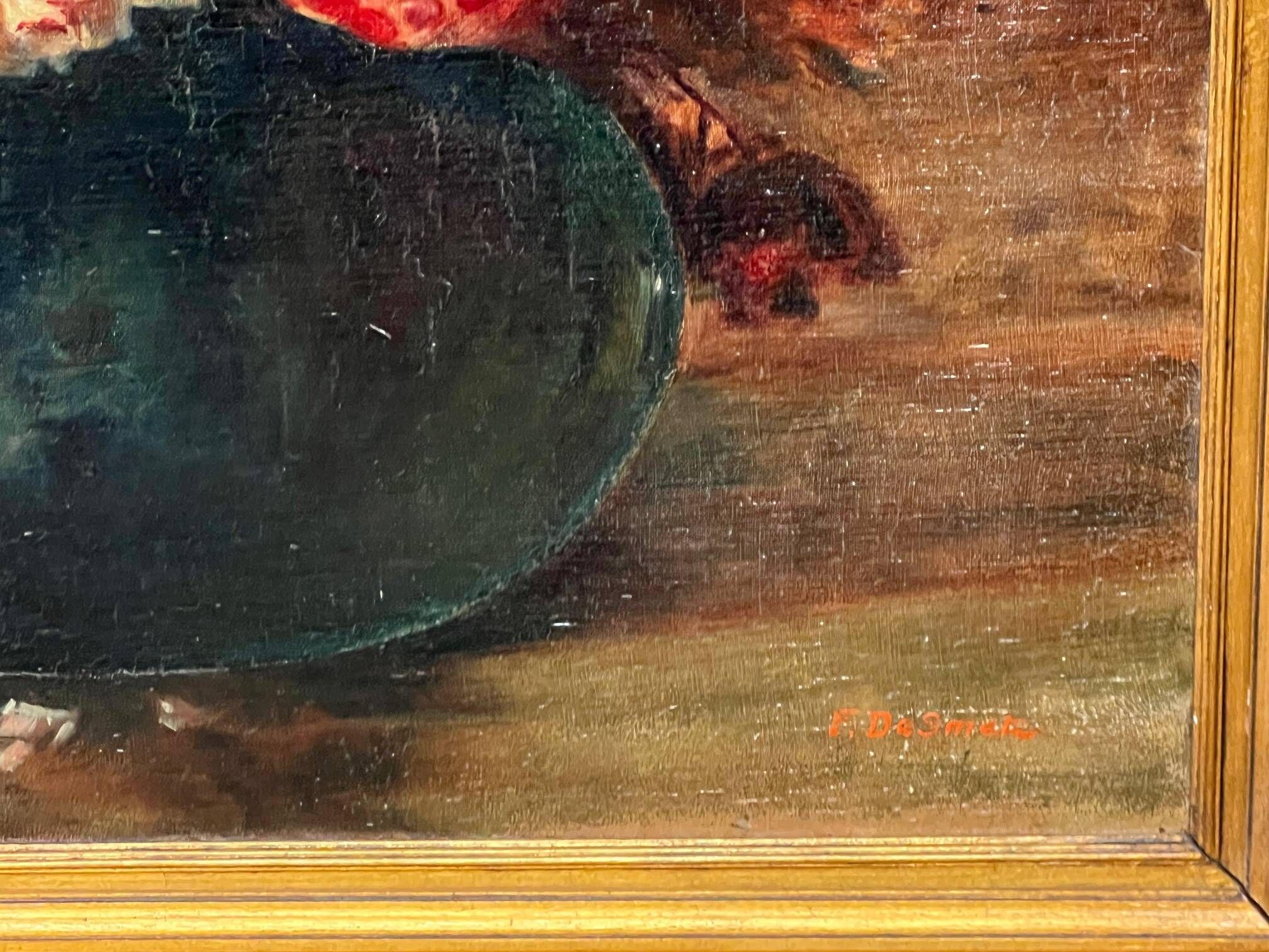 Frédéric de Smet (1876–1948), "Nature morte avec des roses."