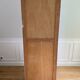 Parisian wardrobe / vintage wardrobe, painted white
