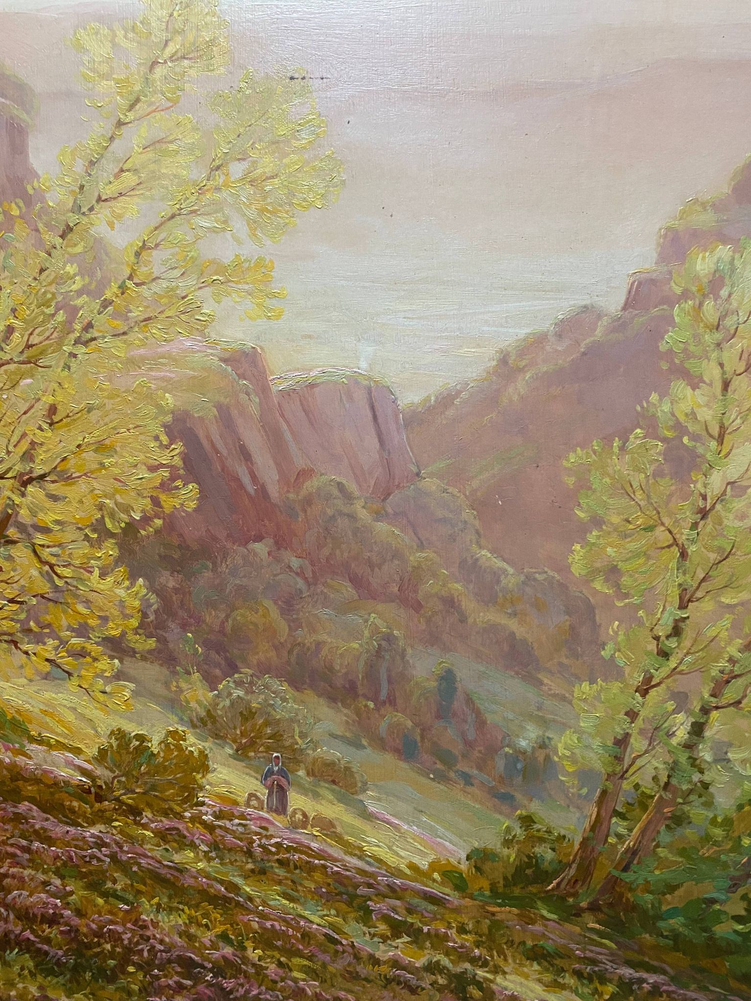 During HSP Paintings: “Landscape of Dauphiné” by Gaétan Montagney