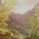 During HSP Paintings: “Landscape of Dauphiné” by Gaétan Montagney