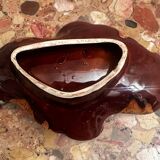 Vintage ceramic bowl / pocket bowl attributed to Vallauris.