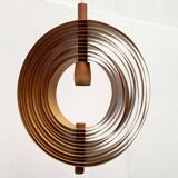 Mid-Century Teak Moon Lamps, 1960s, set of 2