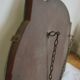 Old beveled mirror 39x69cm