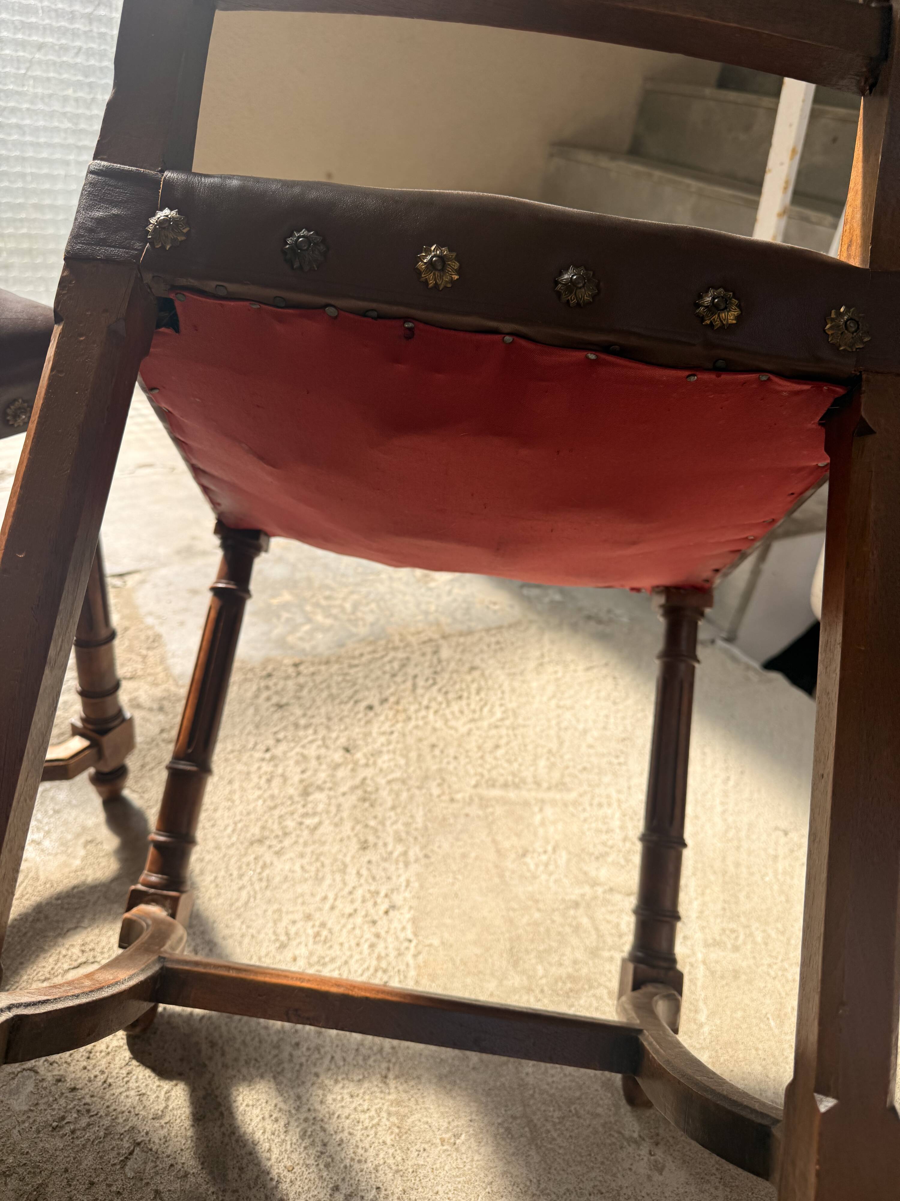 Pair of Neo-Renaissance chairs, France circa 1880