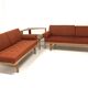 Scandinavian living room set "Carina" Yngvar Sandström, Kock Möbel AB, Sweden, 1960