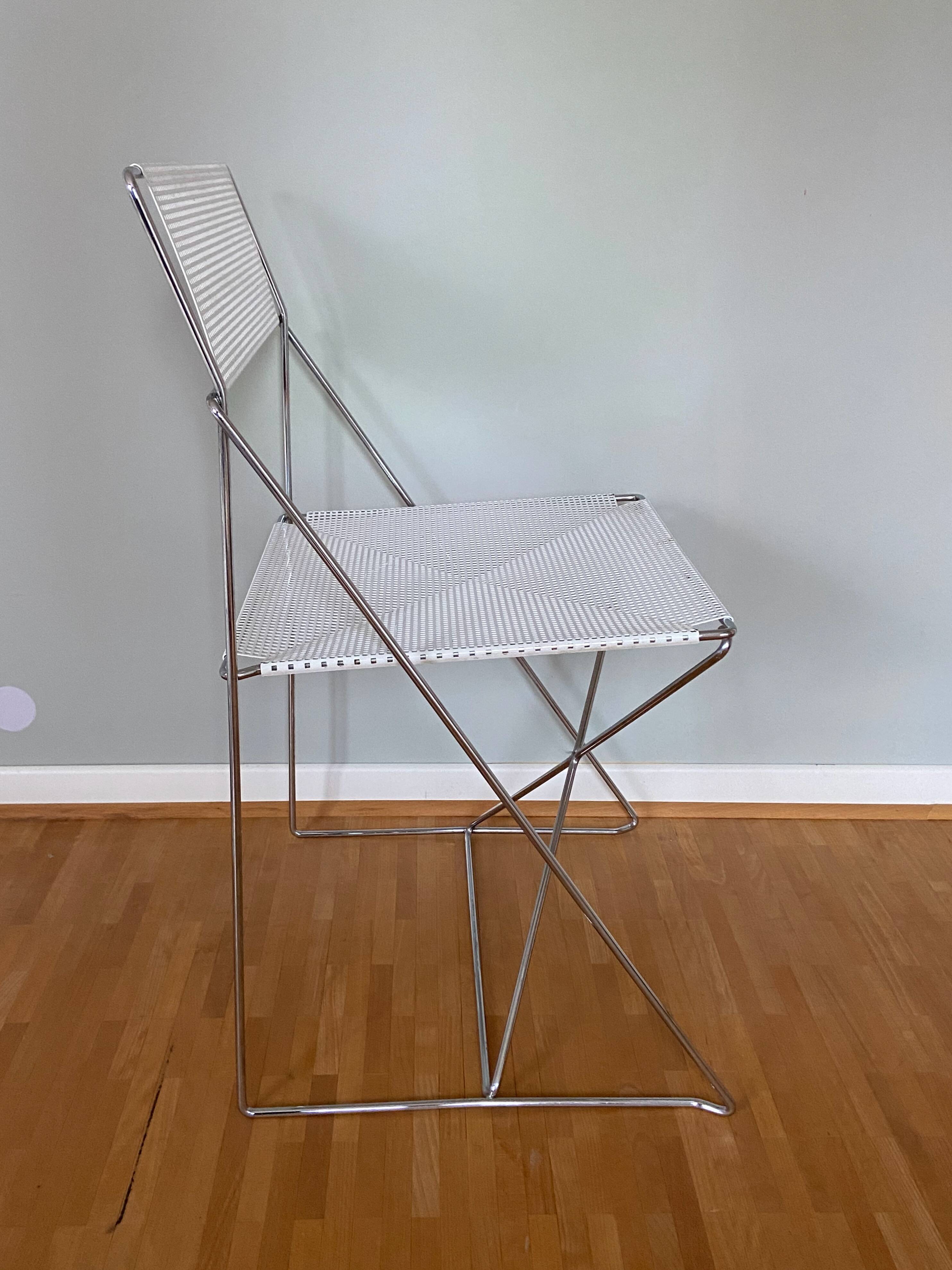 One X Line Chair by Niels Jørgen Haugesen for Hybodan 1980s