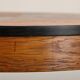 Dutch Art Deco Modernist Amsterdam School side table in Oak
