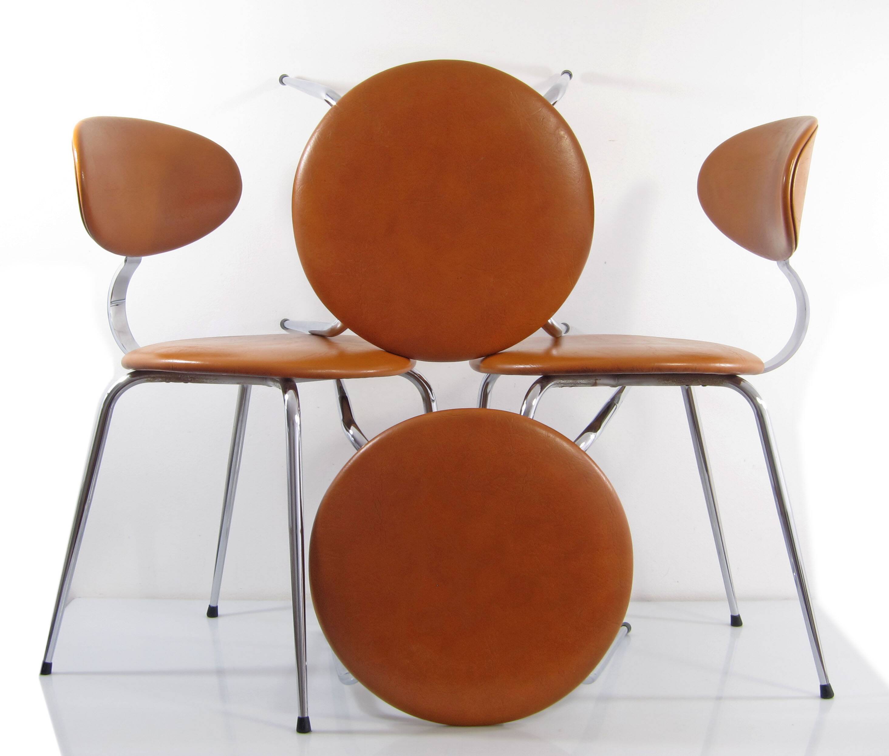 Mid-Century Modern Chairs & Stools by Rudy Verelst for Novalux, 1960s