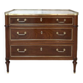 Small Louis XVI style chest of drawers in mahogany