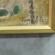 Peinture suédoise, années 1960, huile sur toile, Anders Fogelin (1933-1982)