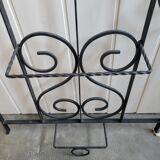 Porte manteau porte chapeau en fer forgé 1960