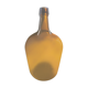 Cylinder amber glass