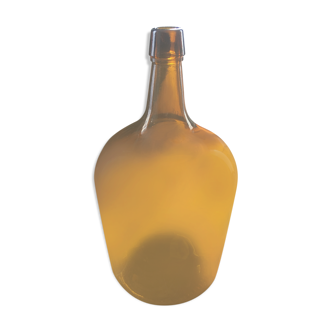 Cylinder amber glass