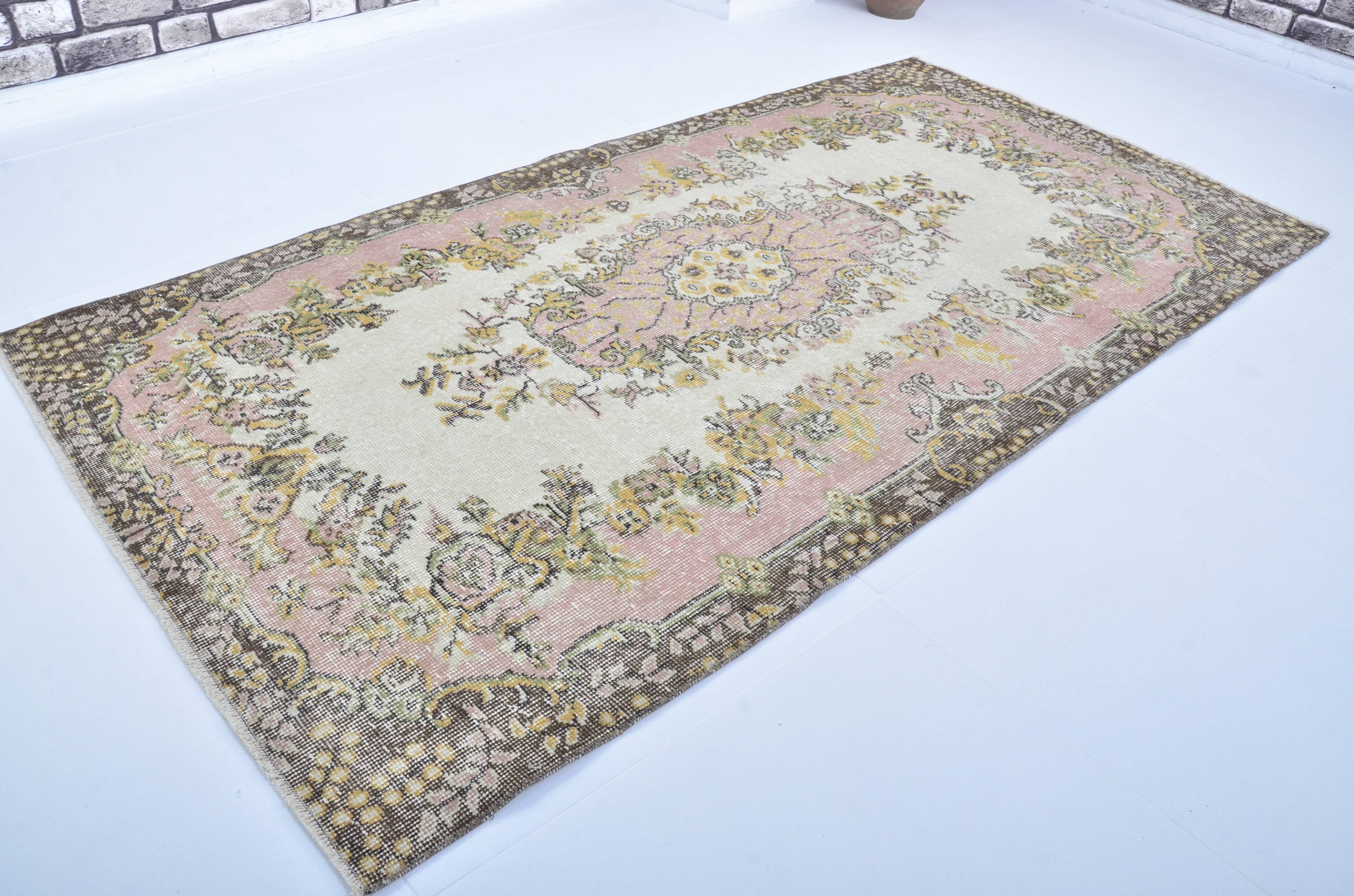Vintage Anatolian Pink Floor Rug sku 3147