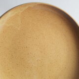 Set of 6 flat plates in Brenne stoneware from France vintage