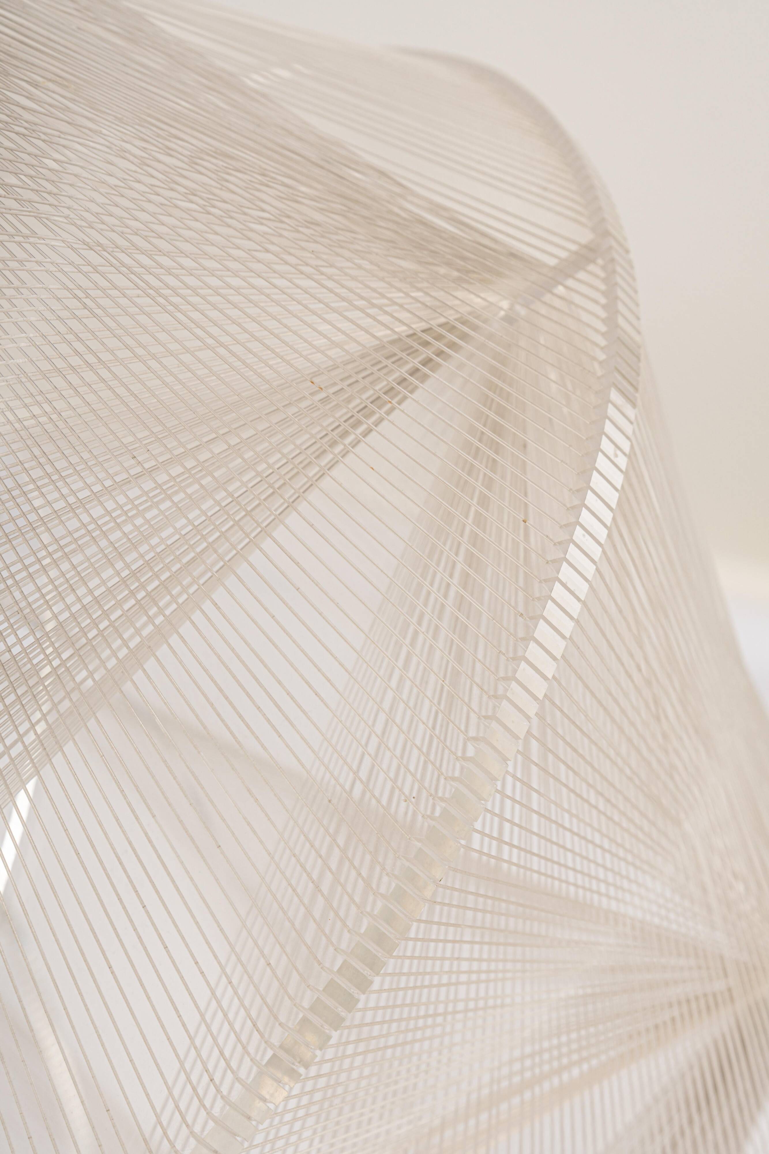 Paul Secon for Sompex - Clear wire suspension, Germany, 1970s