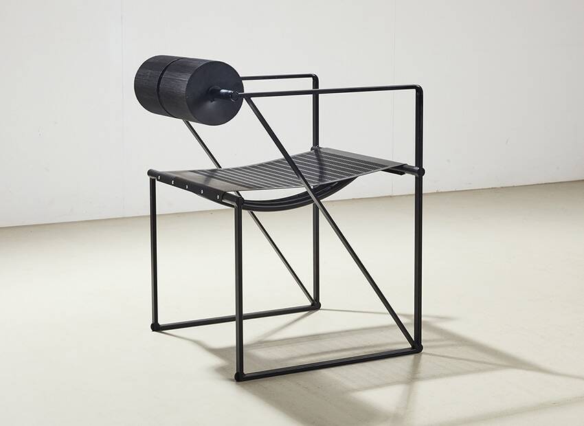 Ensemble de 6 chaises Seconda 602 de Mario Botta pour Alias Italie 1982