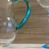Art de la Table Design Pichet Carafe Cruche + Grand Verre à Pied