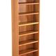 Compact open teak cabinet - danish design