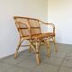 Rattan 2 seater sofa