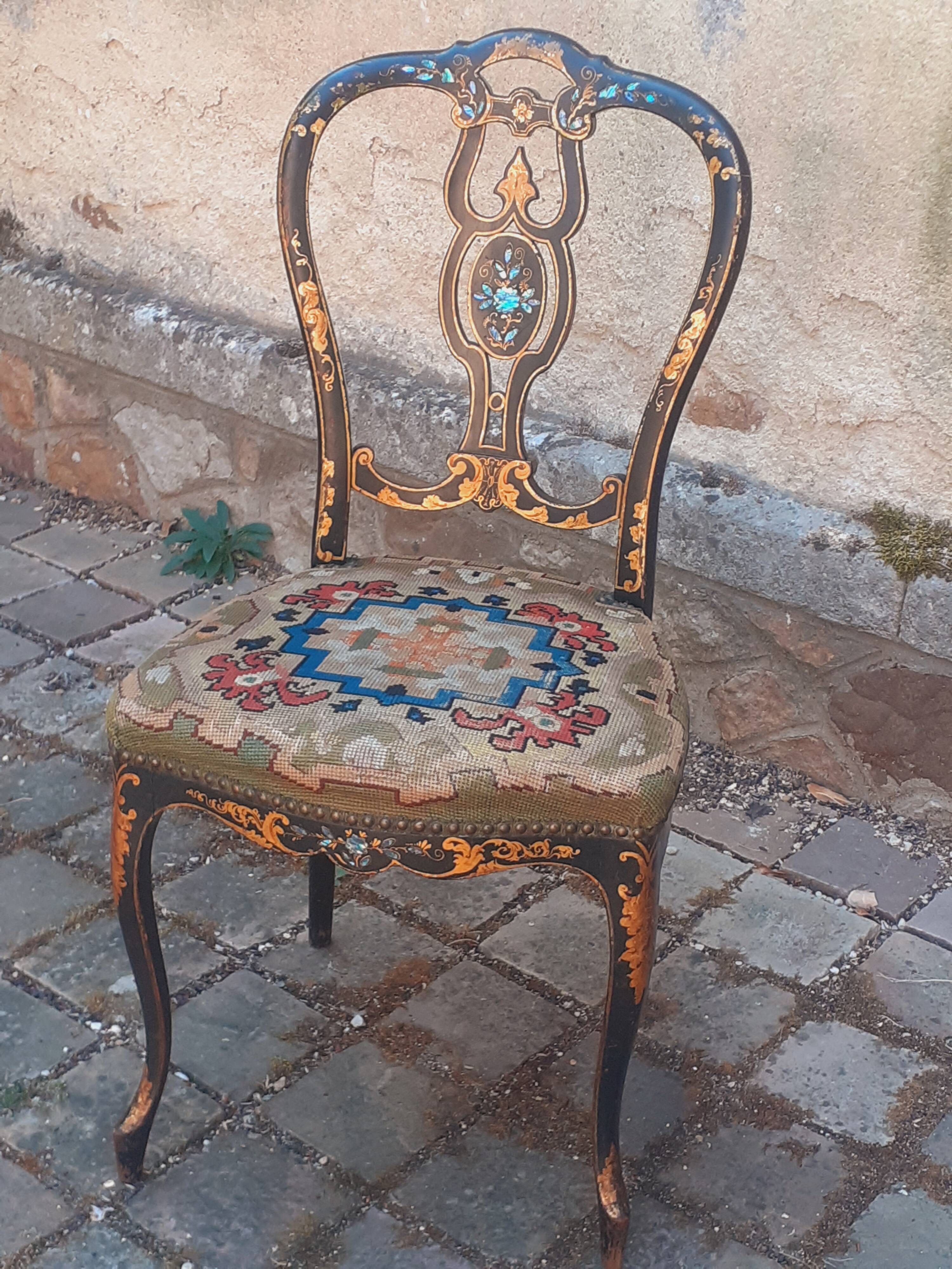 Chaise d'époque Napoléon III