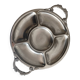 Mat stainless steel aperitif platter Jean Couzon