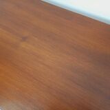 Vintage Scandinavian style sled foot sideboard in teak from the 60s