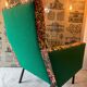 Vintage television armchair