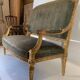 Salon complet: 1 canapé et 3 fauteuils 19ème