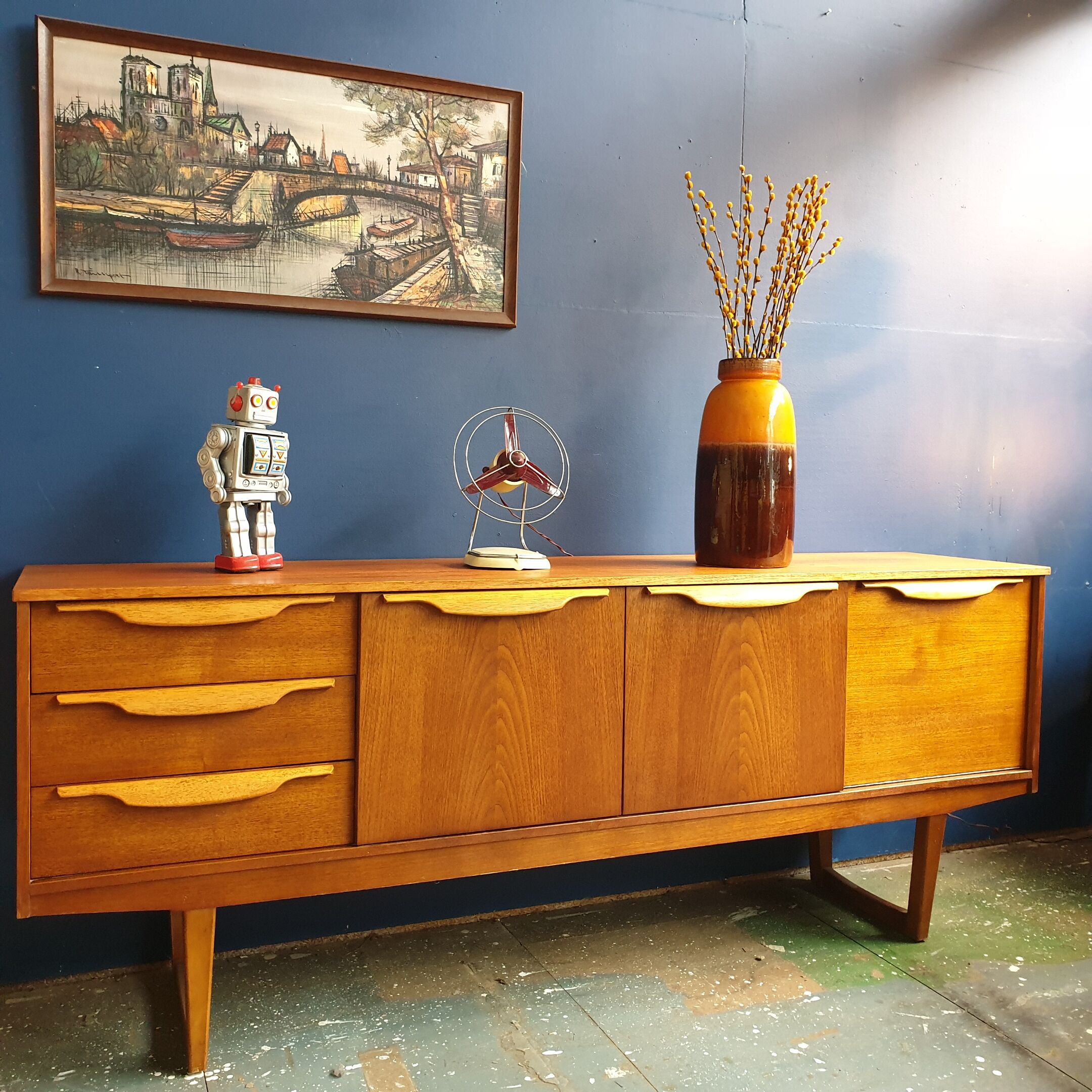1960's British Teak Sideboard