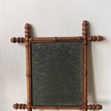 Bamboo style mirror