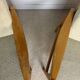 Pair of vintage wooden armchairs
