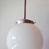 Suspension globe in opaline art deco
