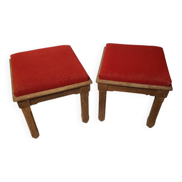 Paire de tabourets années 60 — Beyit
