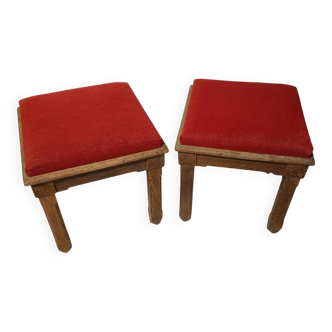 Pair of 1960s stools
