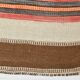 Brown & Beige Striped Vintage Kilim Runner Rug, 78x327Cm