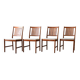 Lot de 4 chaises suédoises