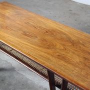 Vintage coffee table, Danish Design with V-Shaped Legs, Kurt Østervig 1950s