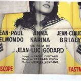 Movie poster "A Woman Is a Woman" 1961 Godard, Belmondo, Brialy...