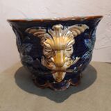 Cache pot en barbotine