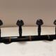 Wooden Coat Rack with 4 Hooks