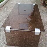 Table en verre