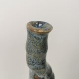 Vase soliflore glazed earth