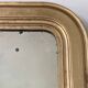 Louis Philippe overmantel fireplace mirror in gold