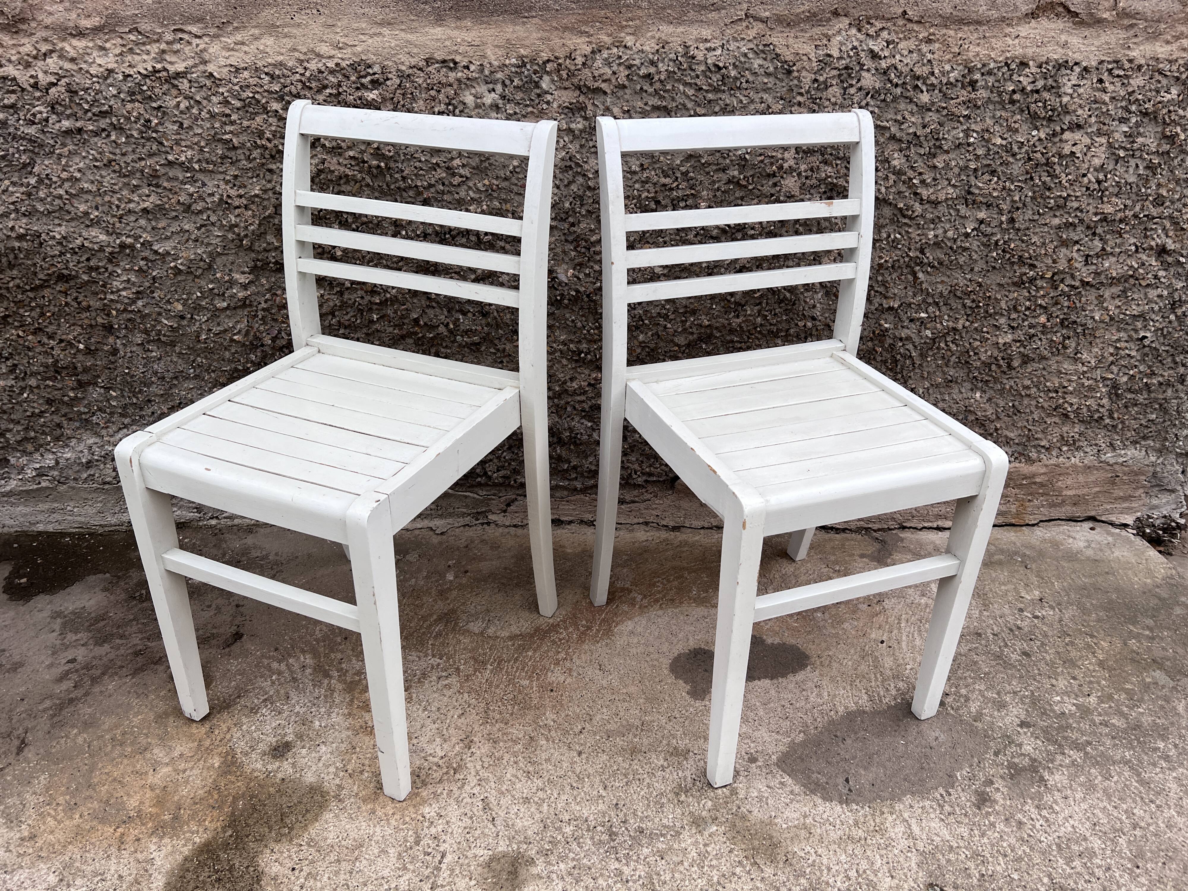 Pair of chairs reconstruction René Gabriel 50