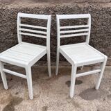 Pair of chairs reconstruction René Gabriel 50